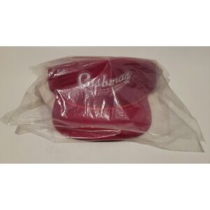 VTG Sealed Cushman Motor‎ Scooter Red Strapback Hat